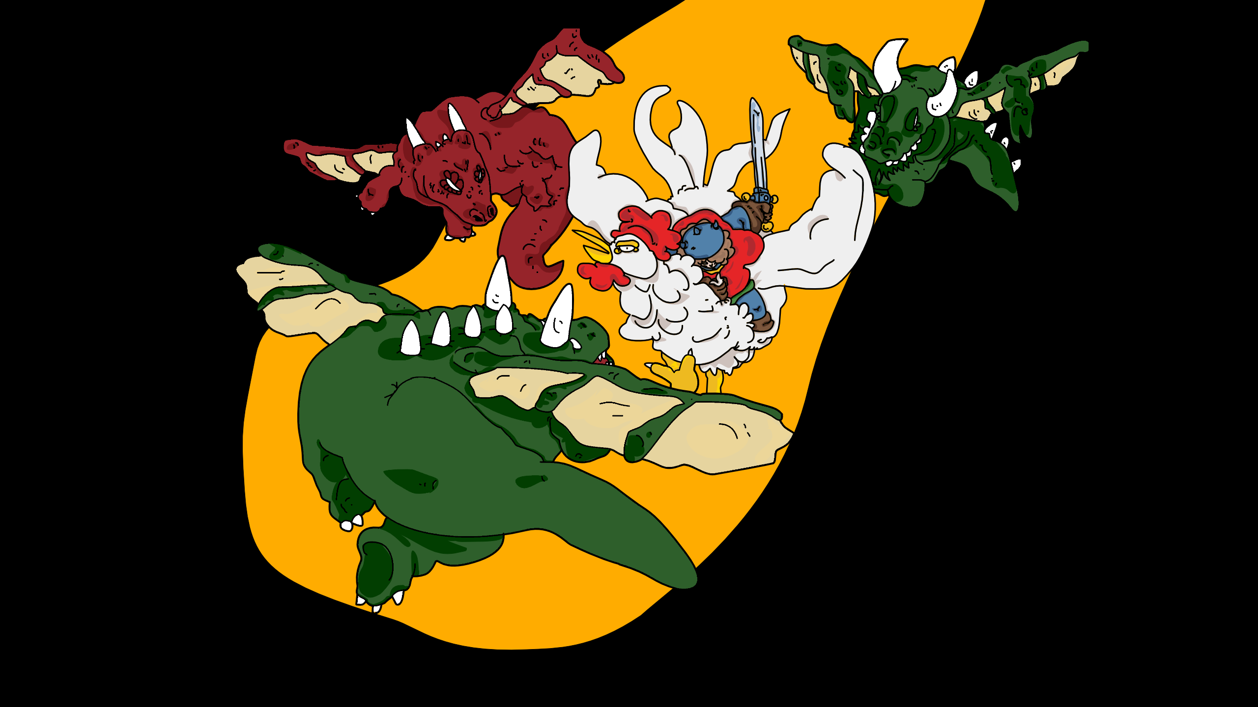 Dragons Invasion key visual without title